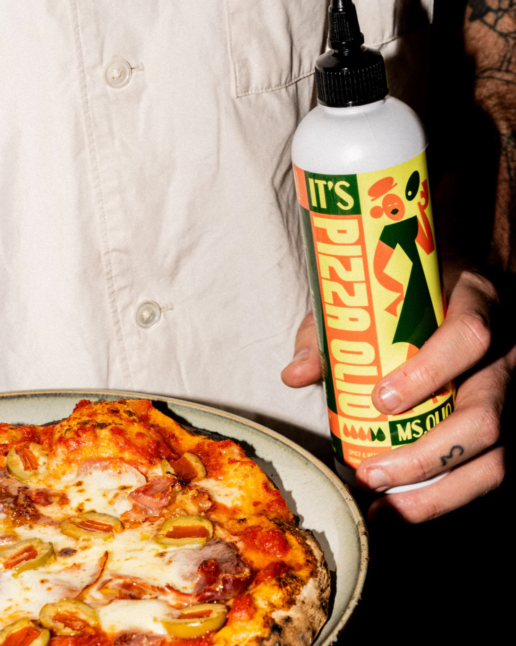 Organic Extra Virgin Pizza Oil - It's Olio