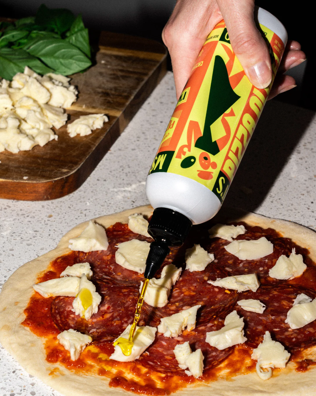 Organic Extra Virgin Pizza Oil - It's Olio